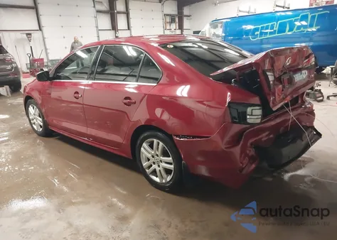 2017 Volkswagen Jetta 1.4T S из США, поврежденный, VIN 3VW2B7AJ3HM377852